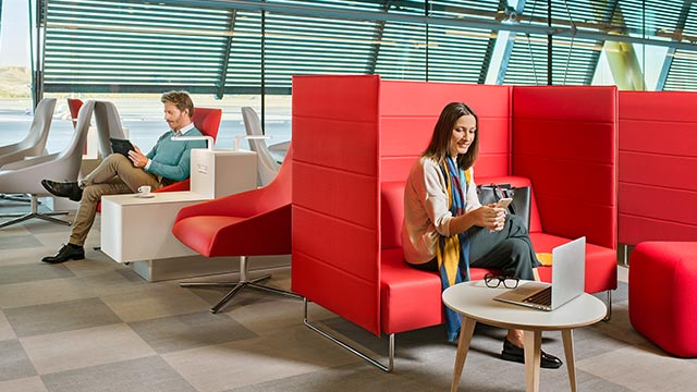 Relax – you’re flying Business!