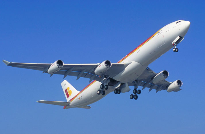 Detalle Aviones históricos Airbus A340-300