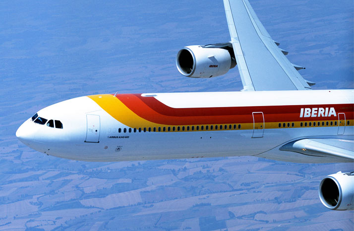 Katalog Iberia Flotte Airbus A340 600