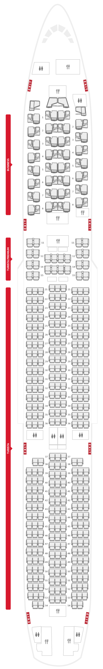 Mapa De Asientos Delta Air Lines Airbus A350 900 Plano Del Avion Images