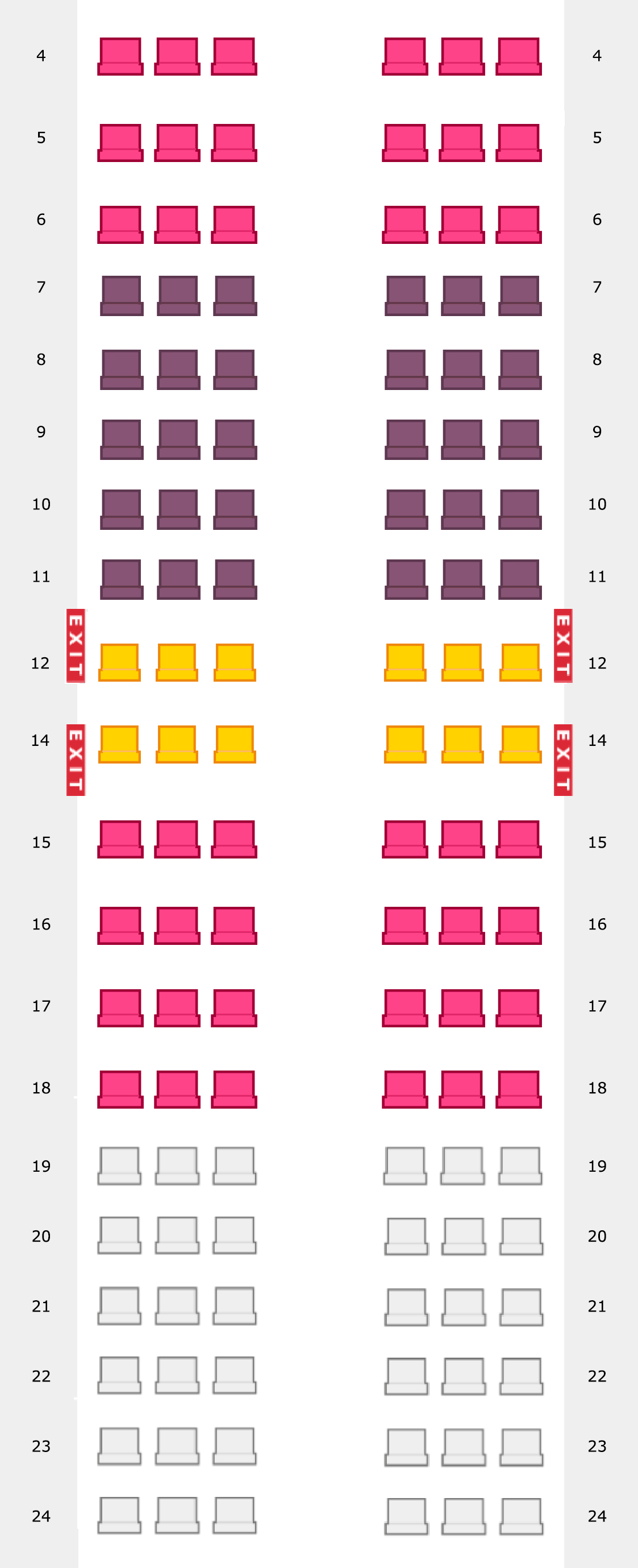 Seat Reservations, Book Your Seat