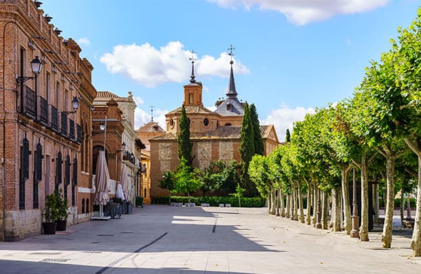 View of the historic centre of Alcalá de Henares
