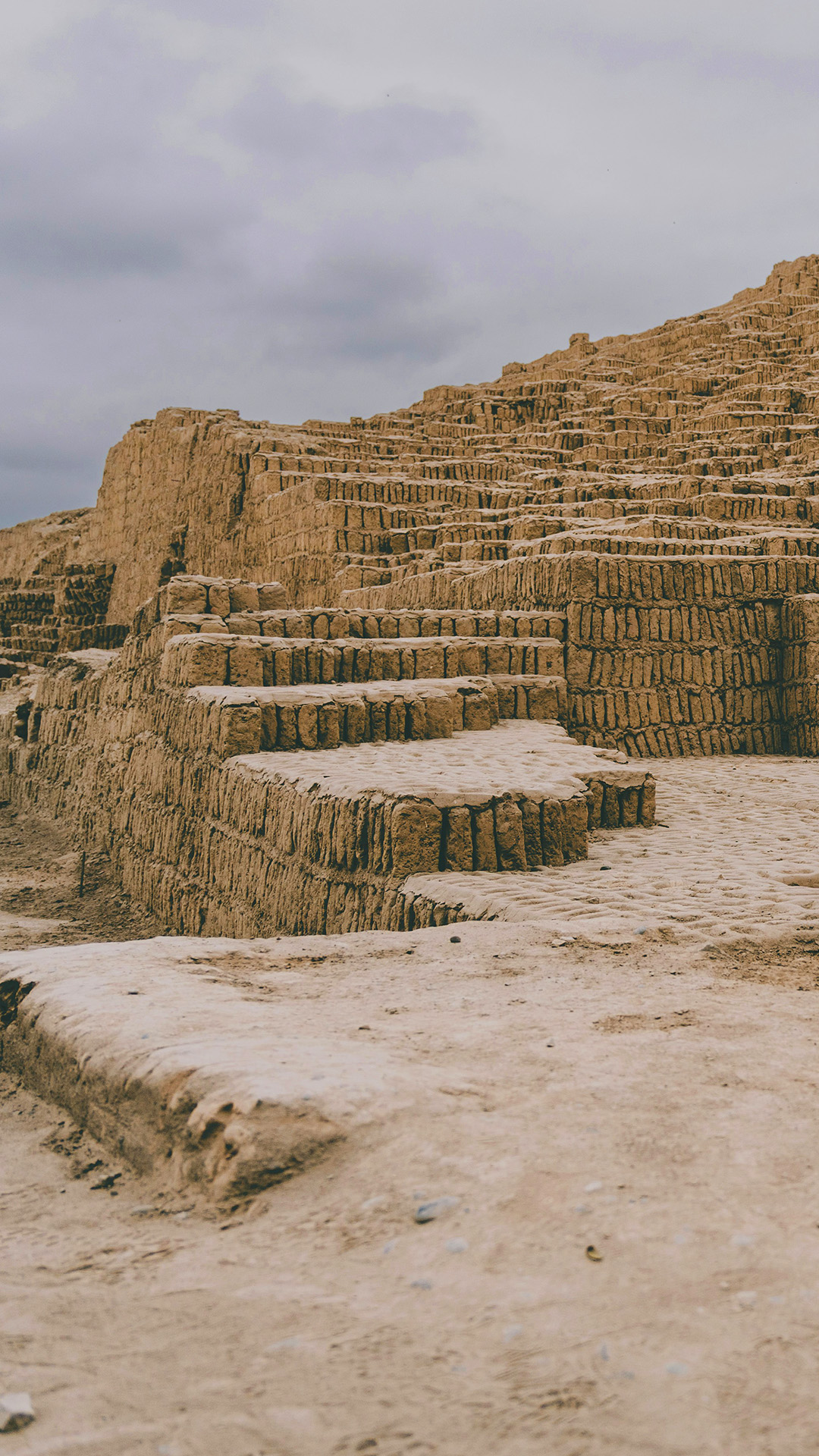 Het archeologische complex Pucllana, in het district Miraflores