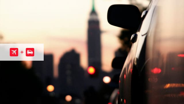 Vuelos a Nueva York más coche