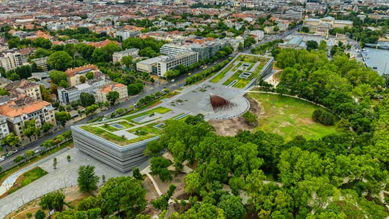 El parque de la Ciudad de Budapest