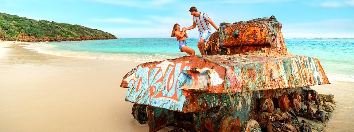 Playa Flamenco, Puerto Rico